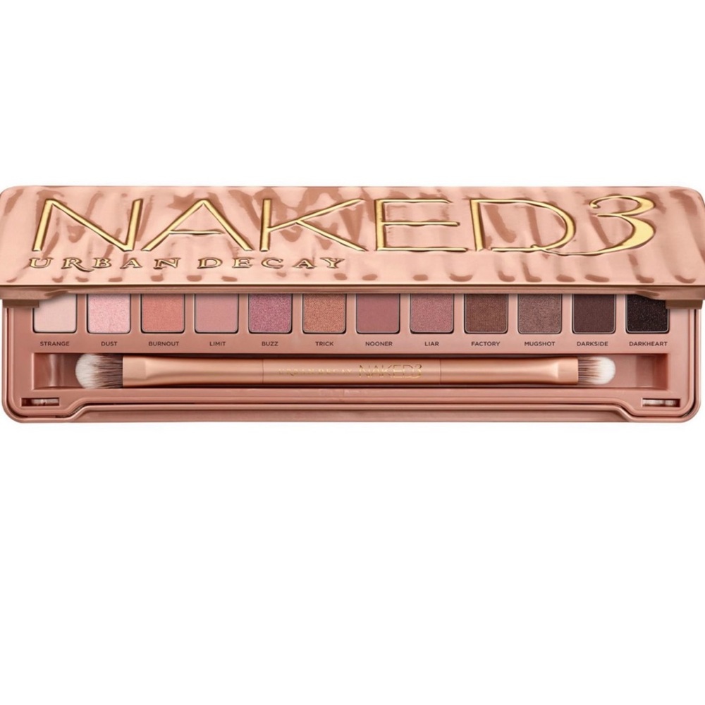 Urban Decay Naked3 Palette - Pink and Brown Hues